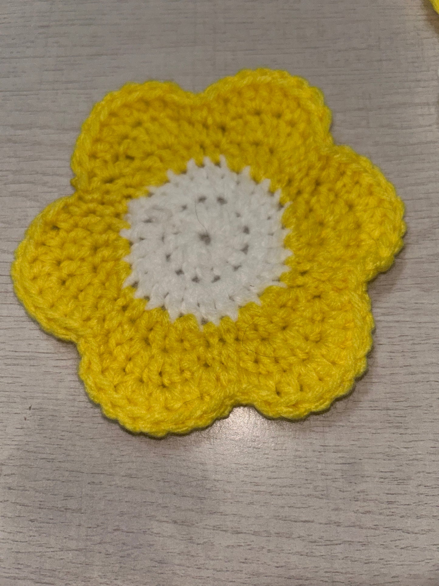 4 piece set of Daisy Coasters