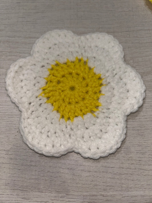 4 piece set of Daisy Coasters